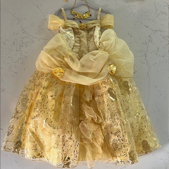 Disney Belle Dress and Jewelry New without Tags - Picture 2 of 9